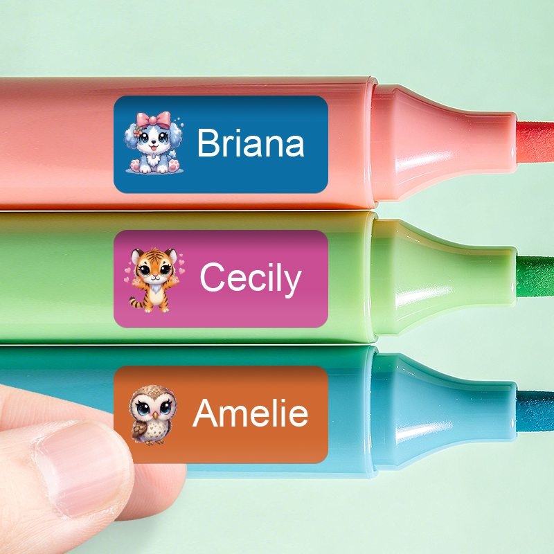 Personalized Name Stickers - C - đánh giá và giá Personalized Name Box