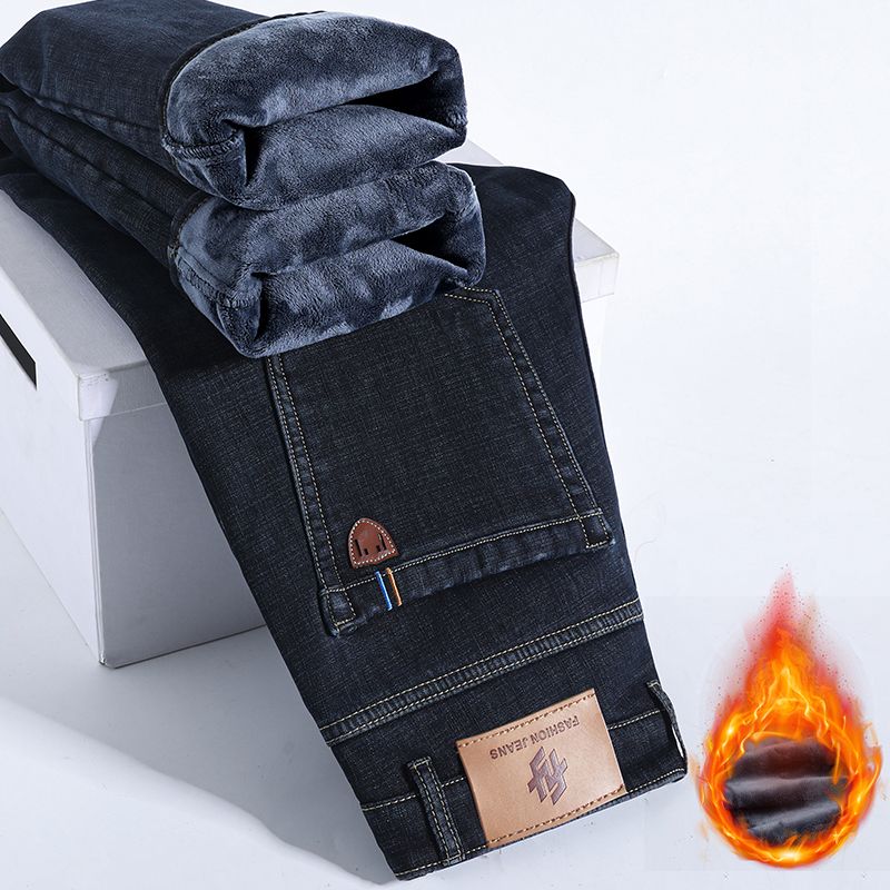 Winter Warm Fleece Jeans Men's - đánh giá và giá Levis Jeans 501