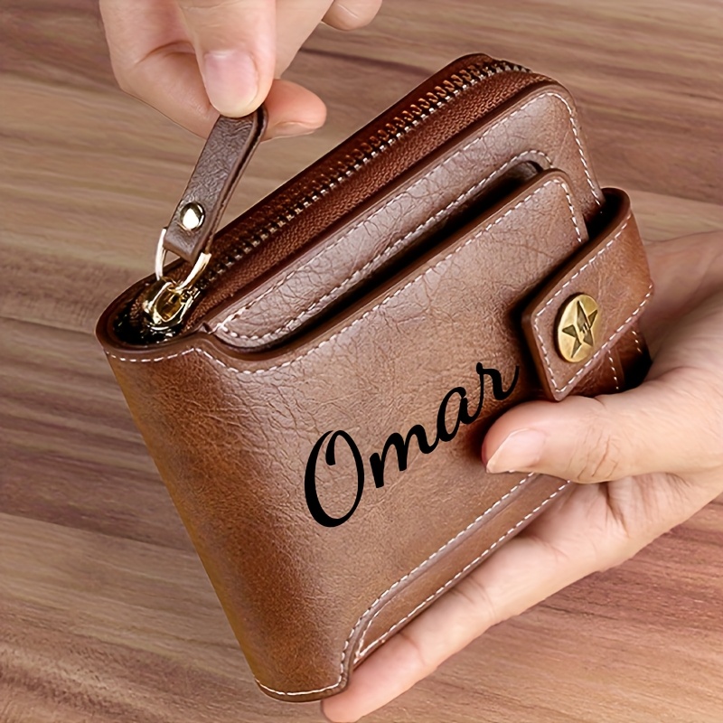 Custom Name Men's Wallet Gift  - đánh giá và giá Personalized Name Box
