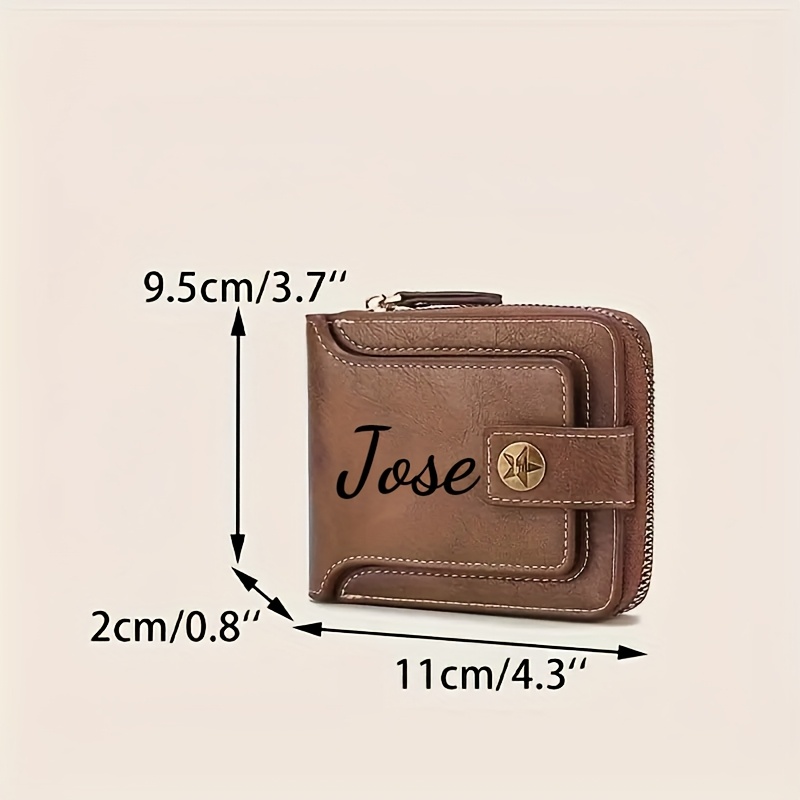 Custom Name Men's Wallet Gift  - đánh giá và giá Personalized Name Box