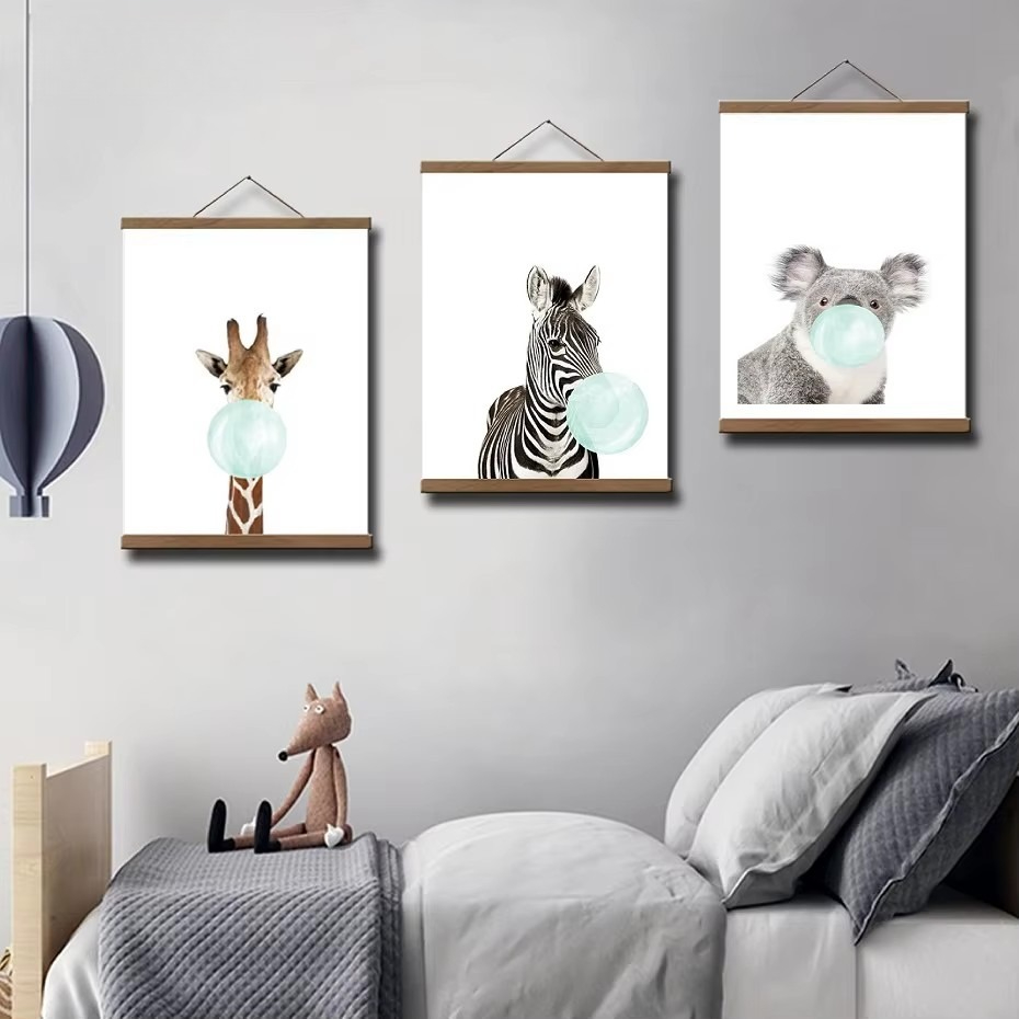 21-90cm Magnetic Wooden Pictur - đánh giá và giá Engraved Wood Frame